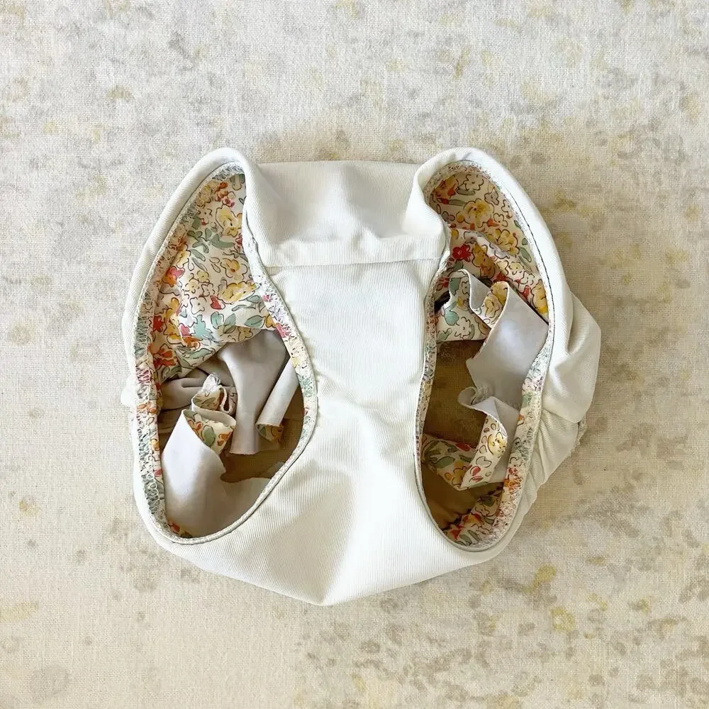 Zara Kids Floral Bikini Bottom Girls 2-3 Ruffle Yellow Print